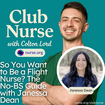 Club Nurse Podcast Cover Image 